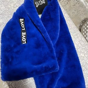 Women's Winter Fake Faux Fur Scarf Wrap Collar Shawl Shrug